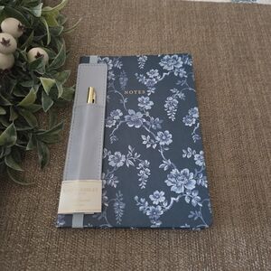Laura Ashley Blue Floral Notes Journal with Pen
